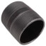 3" x 3-1/2" Schedule 80 Heavy Duty Black Nipple