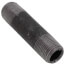 3/8" x 2-1/2" Schedule 80 Heavy Duty Black Nipple