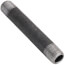 3/8" x 4" Schedule 80 Heavy Duty Black Nipple