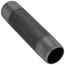 3/4" x 4" Left & Right Handed Black Nipple