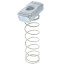 3/8" Zinc Strut Nut (Regular Spring)