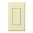 Nova T Blank Insert for Architectural Matte Wall Plates, Single Gang Wall Plate Included, Almond