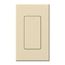 Nova T Blank Insert for Architectural Matte Wall Plates, Single Gang Wall Plate Included, Beige