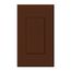 Nova T Blank Insert for Architectural Matte Wall Plates, Single Gang Wall Plate Included, Sienna