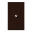 Nova T Coaxial Cable Jack, F-Style, 75 Ohm Cable, Fits Architectural-Style Wall Plates, 1 Gangw/ Wall Plate, Brown