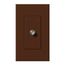 Nova T Coaxial Cable Jack, F-Style, 75 Ohm Cable, Fits Architectural-Style Wall Plates, 1 Gangw/ Wall Plate, Sienna