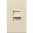 Nova T Wall Plate Kit, 1-Gang, Fits 1 Small NovaT/Nova Control, No Fins Broken, Matte Finish, Light Almond
