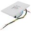 Nova T Momentary Contact Switch, 24V, Single-Pole/Multi-Location,w/ Wall Plate, White,