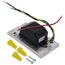 Nova T Momentary Contact Switch, 24V, Single-Pole/Multi-Location,w/ Wall Plate, White,