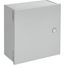 6" x 6" x 4" Small Hinge-Cover Enclosure Type 1, Steel (Gray), A6N64