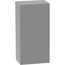 6" x 6" x 6" Screw-Cover Enclosure Type 1 no Knockouts, Steel (Gray), ASE6X6X6NK