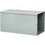 6" x 6" x 24" Straight Section Lay-in Hinged-Cover Type 1 with KOs, Steel (Gray), F66G24WK