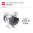 3/4" CTS or 1/2" IPS Cushion Pipe Clamp