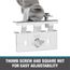 12" - 20" Sliding Wall Bracket Kit w/ (2) 1/2" CPVC/Copper Stub Outs