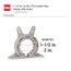 1-1/2" - 2" CTS Combo Pipe Clamp with Insert