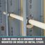 1-1/2" - 2" CTS Combo Pipe Clamp with Insert