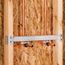 1/2" CPVC/Copper Pipe Stub-Out Clamp for Sliding Wall Bracket