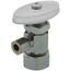 1/2" Nom Compression (5/8" OD) x 1/4" OD Compression Multi-Turn Angle Stop Valve, Lead Free (Chrome)