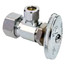 1/2" Nom Compression x 7/16" OD Compression Multi-Turn Angle Stop Valve, Lead Free (Rough Brass)