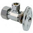 1/2" Nom Compression (5/8" OD) x 1/2" OD Compression Multi-Turn Angle Stop Valve (Rough Brass)