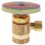 1/2" FIP x 1/4" OD Compression Multi-Turn Angle Stop Valve, Lead Free (Rough Brass)