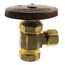 3/8" FIP x 3/8" OD Compression Multi-Turn Angle Stop Valve, Lead Free (Rough Brass)