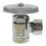 1/2" FIP x 1/2" OD Compression Multi-Turn Angle Stop Valve, Lead Free (Chrome)