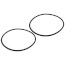Replacement O-ring for 10" x 4-1/2" Undersink and Whole House Water Filtration Systems (Pack of 2)
