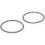 Replacement O-ring for WSP and WSPSL Series Reusable Spin Down Sediment Water Filter (Pack of 2)