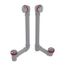 20" PVC Total 1 Two-In-One Bath Drain w/ Clicker (Chrome Plated)