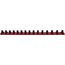 1/2" Drive x 18" Socket Rail, 15 Clips (Red)