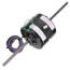 5" York OEM Motor (208-230V, 1075 RPM, 1/5 HP)