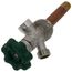 P-164D 4" Quarter Turn - Anti-Siphon Wall Hydrant, 1/2" MPT x 1/2" Sweat, Diamond