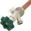 P-164 Series 10", 1/2" Expansion PEX Inlet Frost-Free Anti-Siphon Quarter-Turn Wall Faucet