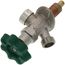 P-164X Close Coupled Quarter Turn - Anti-Siphon Wall Hydrant, 1/2" PEX Crimp, Diamond