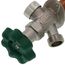 P-164X Close Coupled Quarter Turn - Anti-Siphon Wall Hydrant, 1/2" PEX Crimp, Diamond