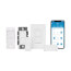 Caseta Original Smart Switch (2 Count) Deluxe Kit with Smart Hub and Pico Remote, Neutral Wire Required (P-BDG-PKG2WS-WH), White