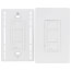 Caseta Original Smart Dimmer 3-Way Kit with Remote, 150W LED+ Dimmer/3-Button Pico/Wall Mount Bracket/Claro Wall Plate, P-PKG1W-WH, White