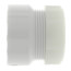 1-1/2" PVC DWV Female Trap Adapter w/ Plastic Nut (Hub x Slip)