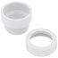 1-1/2" PVC DWV Female Trap Adapter w/ Plastic Nut and Washer (Hub x Slip)