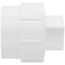 1-1/2" PVC DWV Fitting Cleanout Adapter w/ Plug