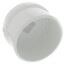 6" PVC DWV Fitting Cleanout Adapter w/ Plug