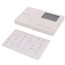 Dual Power Non-Programmable Thermostat, Horizontal Mount (1 Heat - 1 Cool)