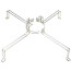 22" Condenser Fan Motor Mount, P11430