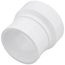 2" PVC DWV No-Hub Adapter