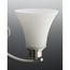 Joy 3 Light Brushed Nickel Etched Glass Traditional Bath Vanity Light
