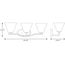 Bravo 3 Light Brushed Nickel Etched Glass Modern Bath Vanity Light