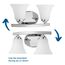 Adorn 2 Light Brushed Nickel Etched Glass Traditional Bath Vanity Light