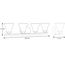 Adorn 4 Light Polished Chrome Etched Glass Traditional Bath Vanity Light