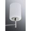 Replay 2 Light Textured Black Etched Glass Modern Bath Vanity Light